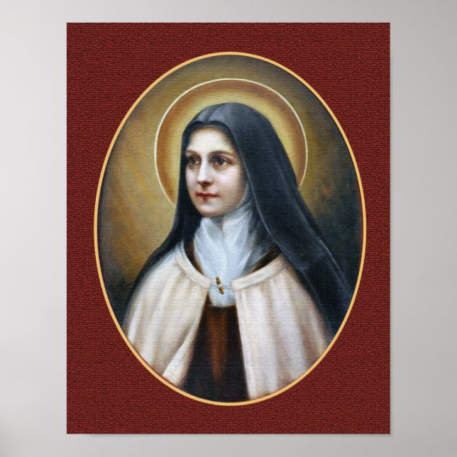Poster Saint-Thérèse de Lisieux Portrait (Devant)