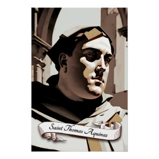 Poster Saint Thomas d'Aquin