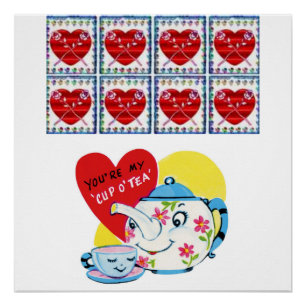 Poster Saint-Valentin