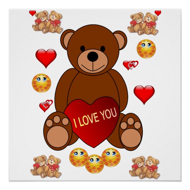 Poster Saint-Valentin (Devant)