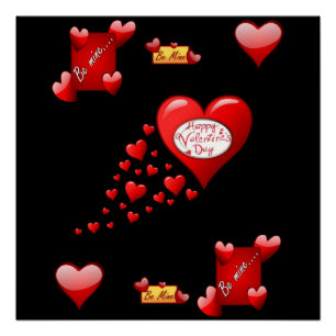 Poster Saint-Valentin