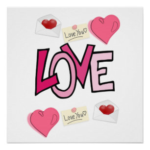 Poster Saint-Valentin