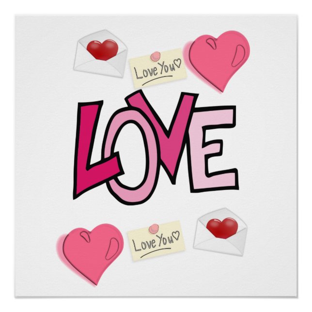 Poster Saint-Valentin (Devant)