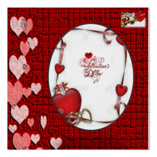 Poster Saint-Valentin