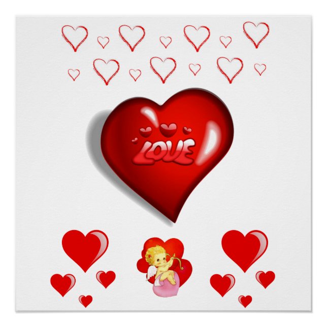 Poster Saint-Valentin (Devant)