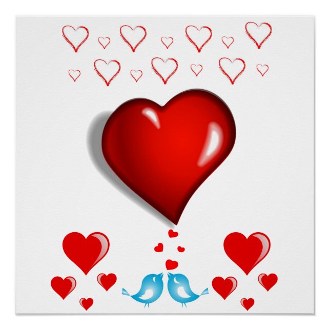 Poster Saint-Valentin (Devant)