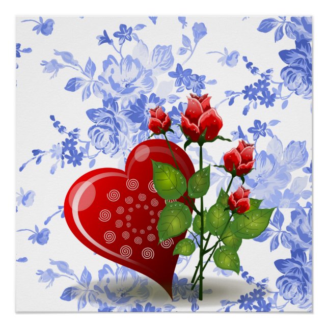 Poster Saint-Valentin (Devant)