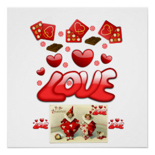 Poster Saint-Valentin