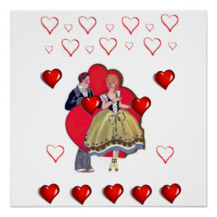 Poster Saint-Valentin