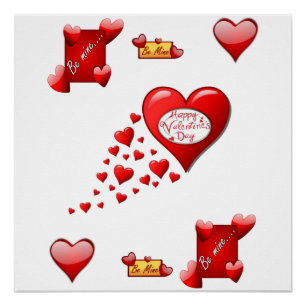 Poster Saint-Valentin