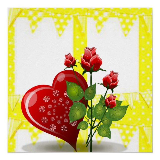 Poster Saint-Valentin (Devant)