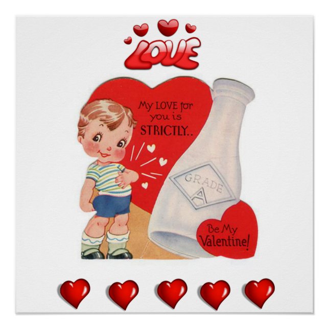 Poster Saint-Valentin (Devant)