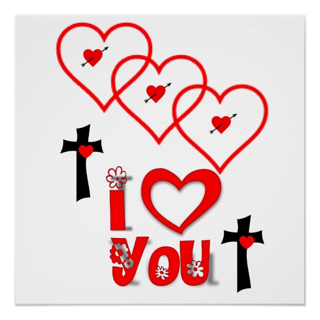 Poster Saint-Valentin (Devant)