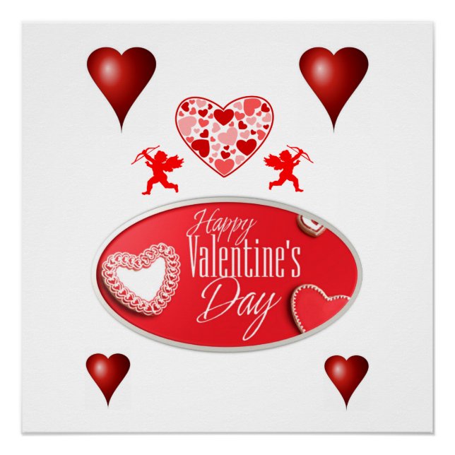 Poster Saint-Valentin (Devant)
