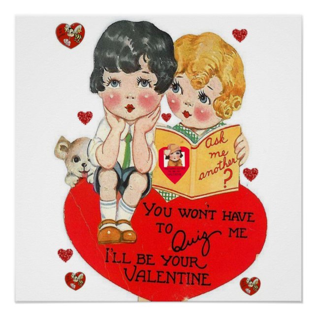 Poster Saint-Valentin (Devant)