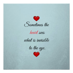 Poster Saint Valentin Rouge