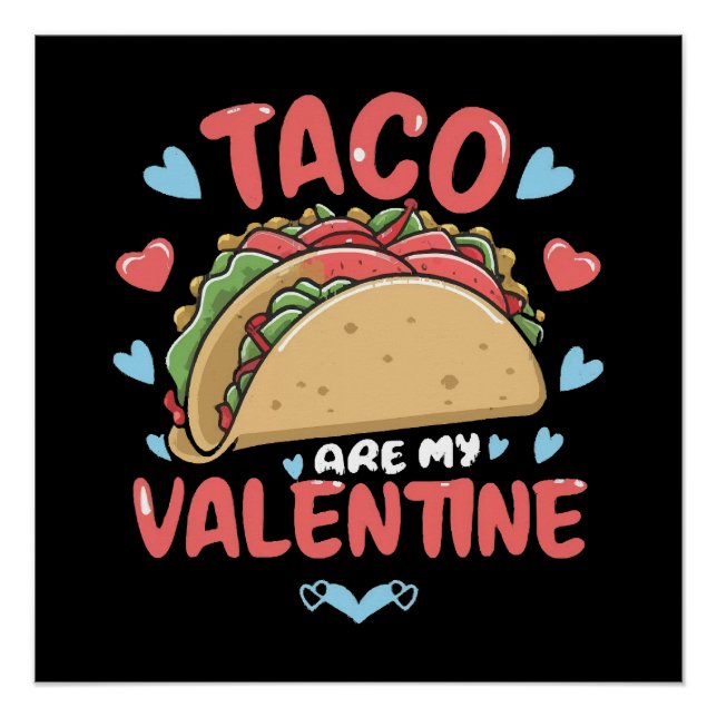 Poster Saint-Valentin-Taco (Devant)