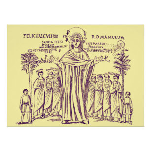 Poster Sainte Félicité de Rome et ses sept fils