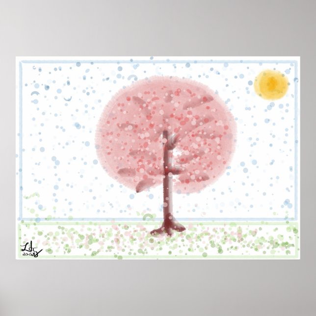 Poster Sakura Tree (Devant)