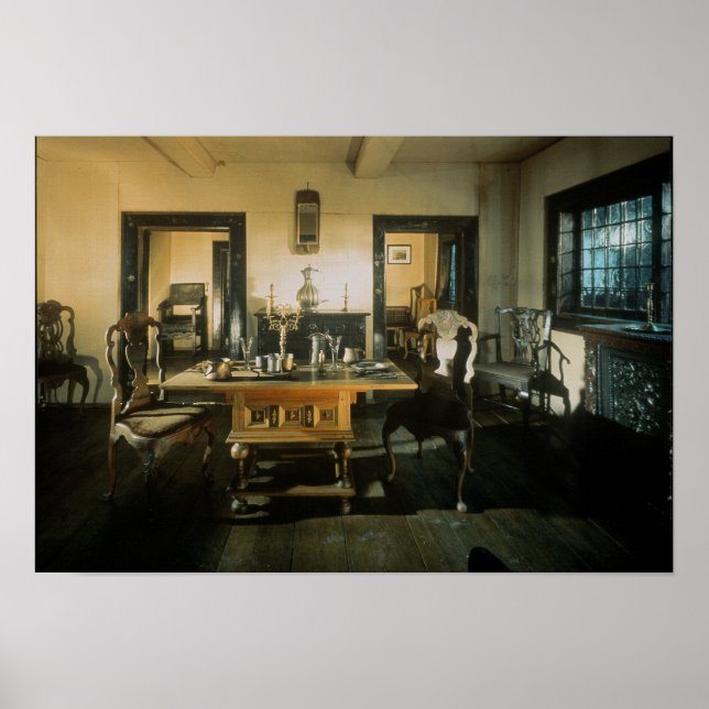 Poster Salle à manger dans le Palais d'été (Devant)
