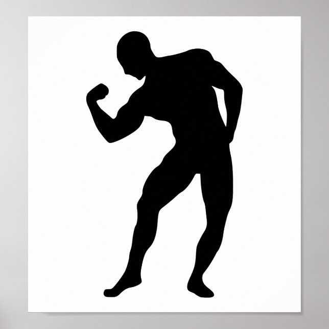 Poster Salle de musculation (Devant)