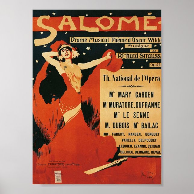Poster Salome (Devant)