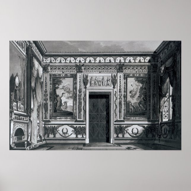 Poster Salon Grecian, de "Architectural (Devant)