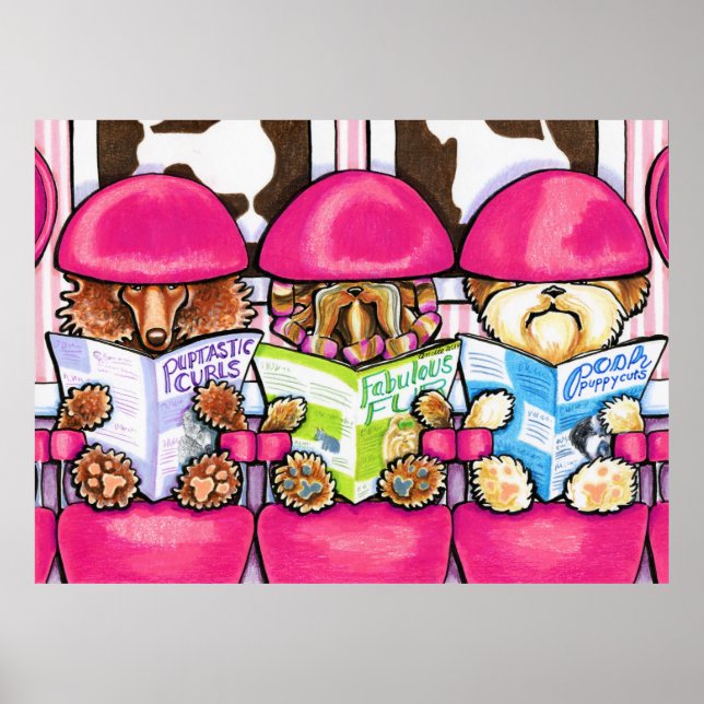 Poster Salon Posh Pup (Devant)