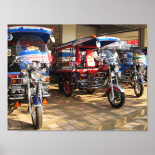 Poster Salon Tuk Tuk Showroom ... Udon Thani, Isaan