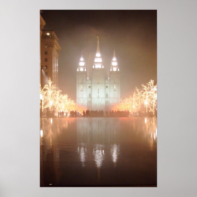 Poster Salt Lake Temple (Devant)
