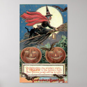Poster Salutations d'Halloween