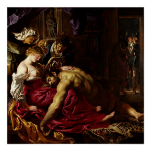 Poster Samson et Delilah par Peter Paul Rubens