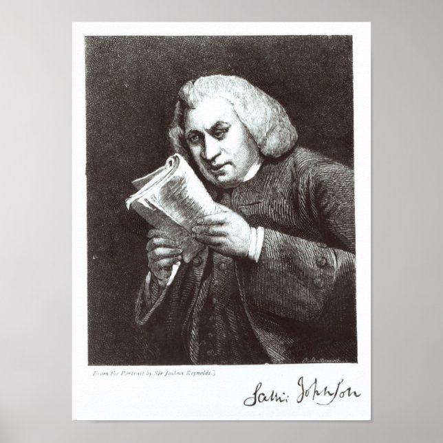Poster Samuel Johnson (Devant)