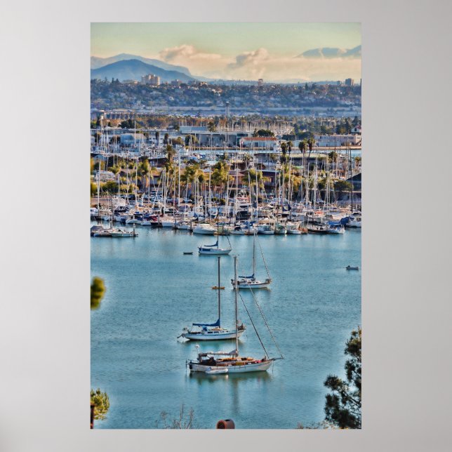 Poster San Diego, Californie (Devant)