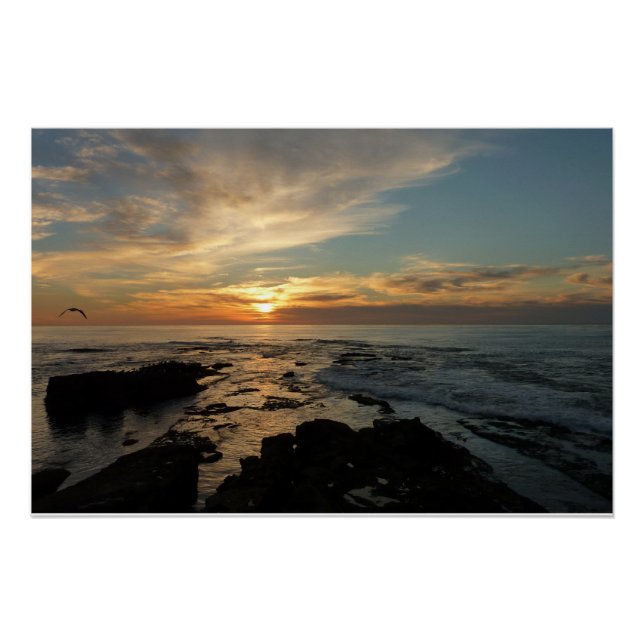 Poster San Diego Sunset (Devant)