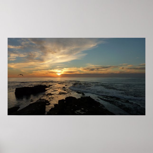 Poster San Diego Sunset (Devant)