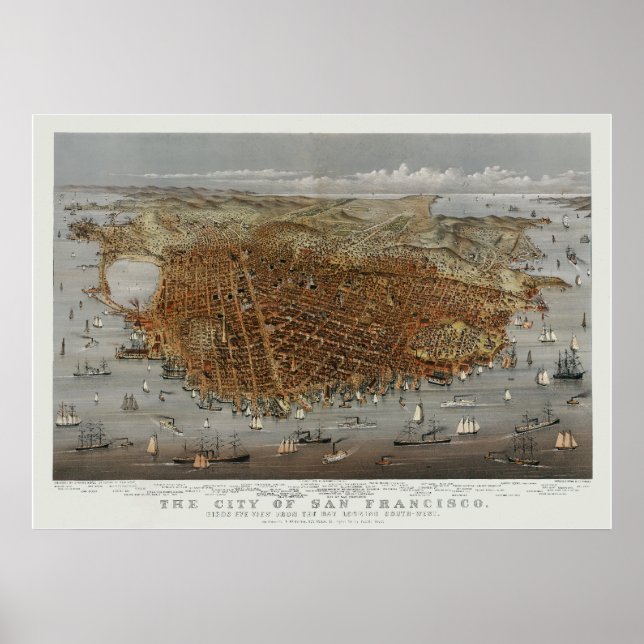 Poster San Francisco 1878 (Devant)