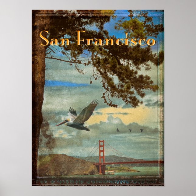 Poster San Francisco Design (Devant)