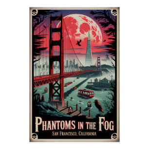 Poster San Francisco Hanté : Fantômes dans le Brouillard
