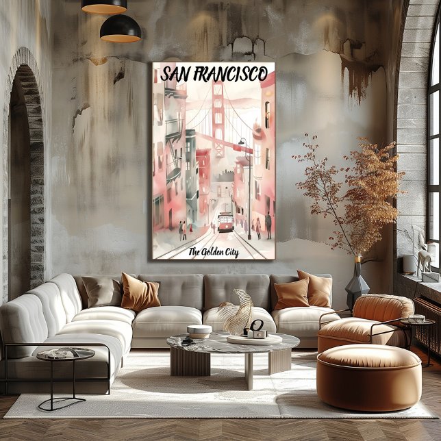 Poster San Francisco: La Ciudad Dorada (Créateur téléchargé)
