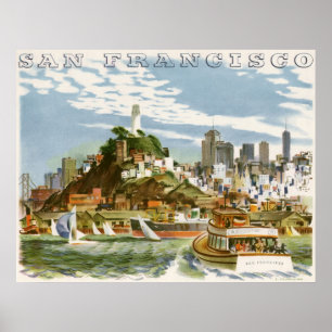 Poster San Francisco vintage