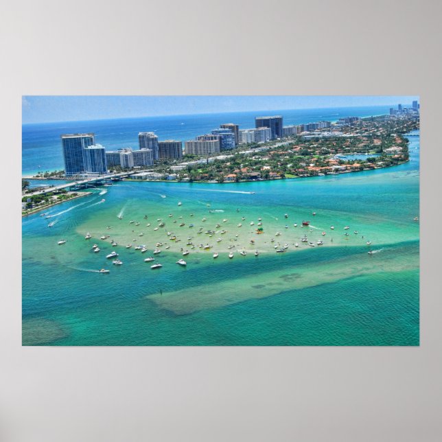 Poster Sandbar Haulover (Devant)