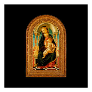 Poster Sandro Botticelli Madonna and Child c 1470