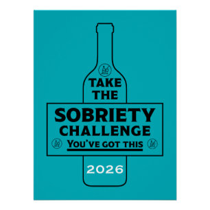 Poster Sans Alcool Et Sobre