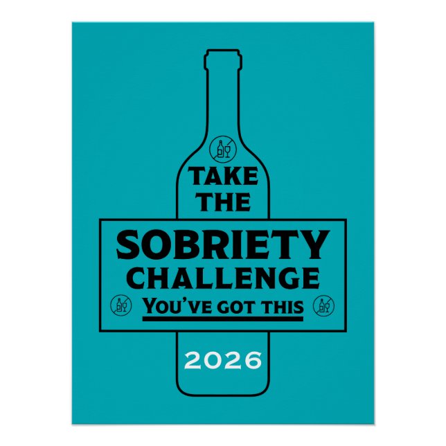 Poster Sans Alcool Et Sobre (Devant)