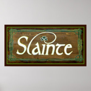 Poster Santé ~ à votre jour heureux de St Patricks de