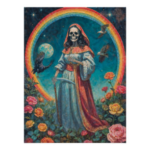Poster Santisima muerte