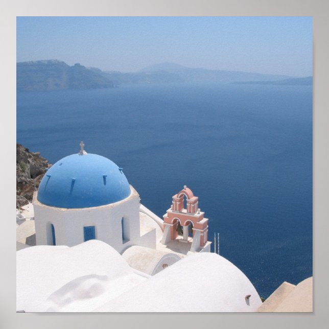 Poster Santorin (Devant)