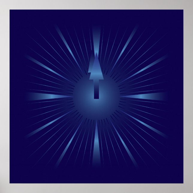 Poster saphir minute (Devant)