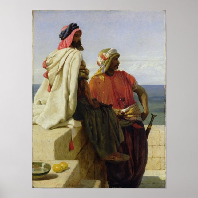 Poster Saracens devant leur position, 1864 (Devant)